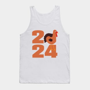 Thanksgiving Turkey 2024 Tank Top